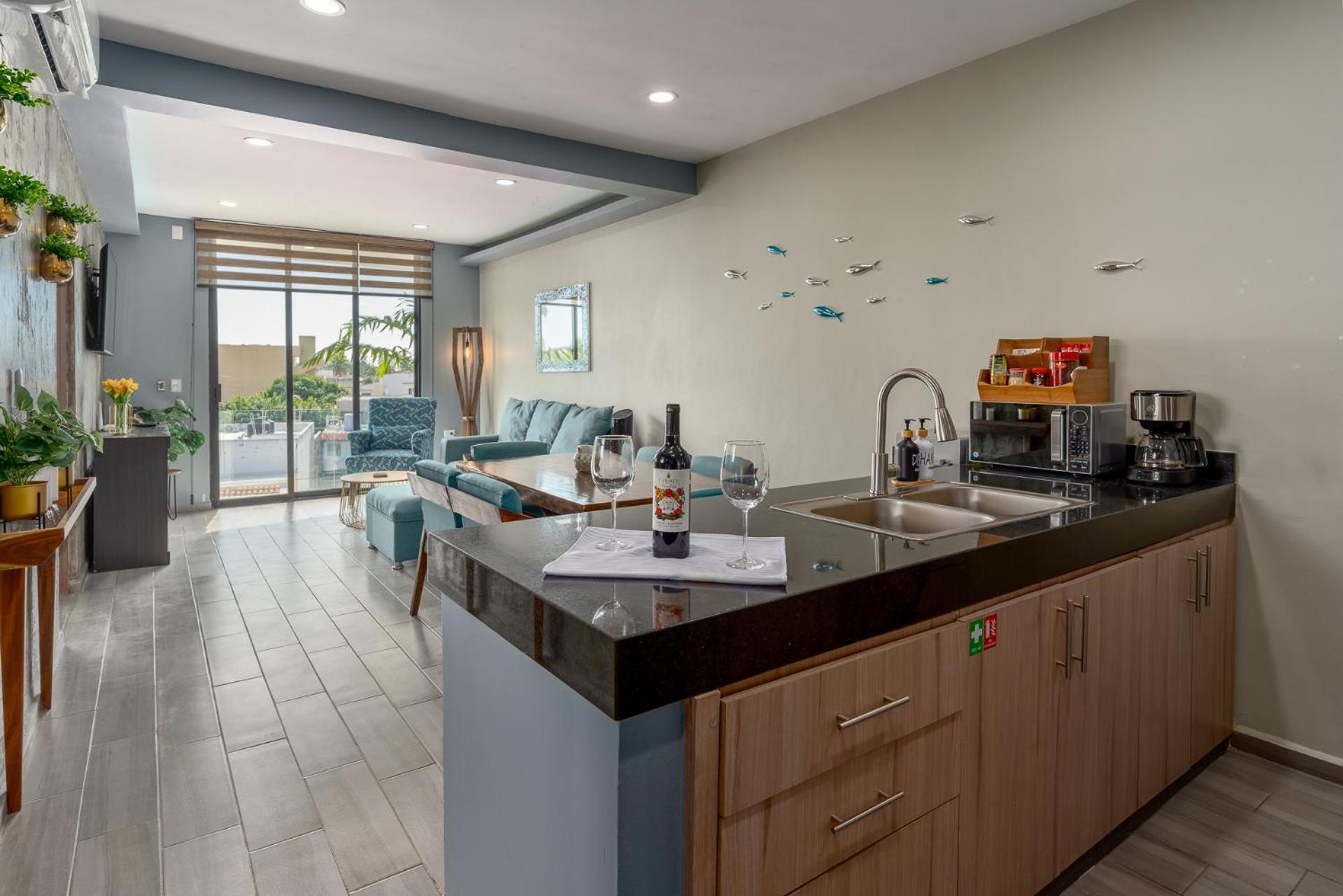 New & Modern, 5 Star Area, Walk 2 Beach, Pool, Views, King Bed Mazatlán Eksteriør billede