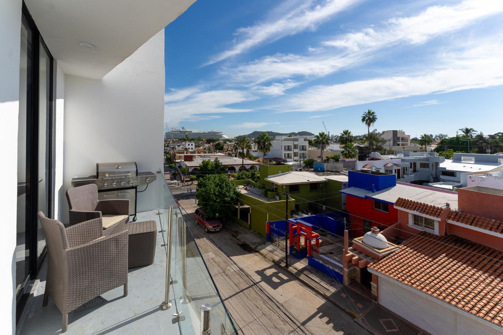 New & Modern, 5 Star Area, Walk 2 Beach, Pool, Views, King Bed Mazatlán Eksteriør billede